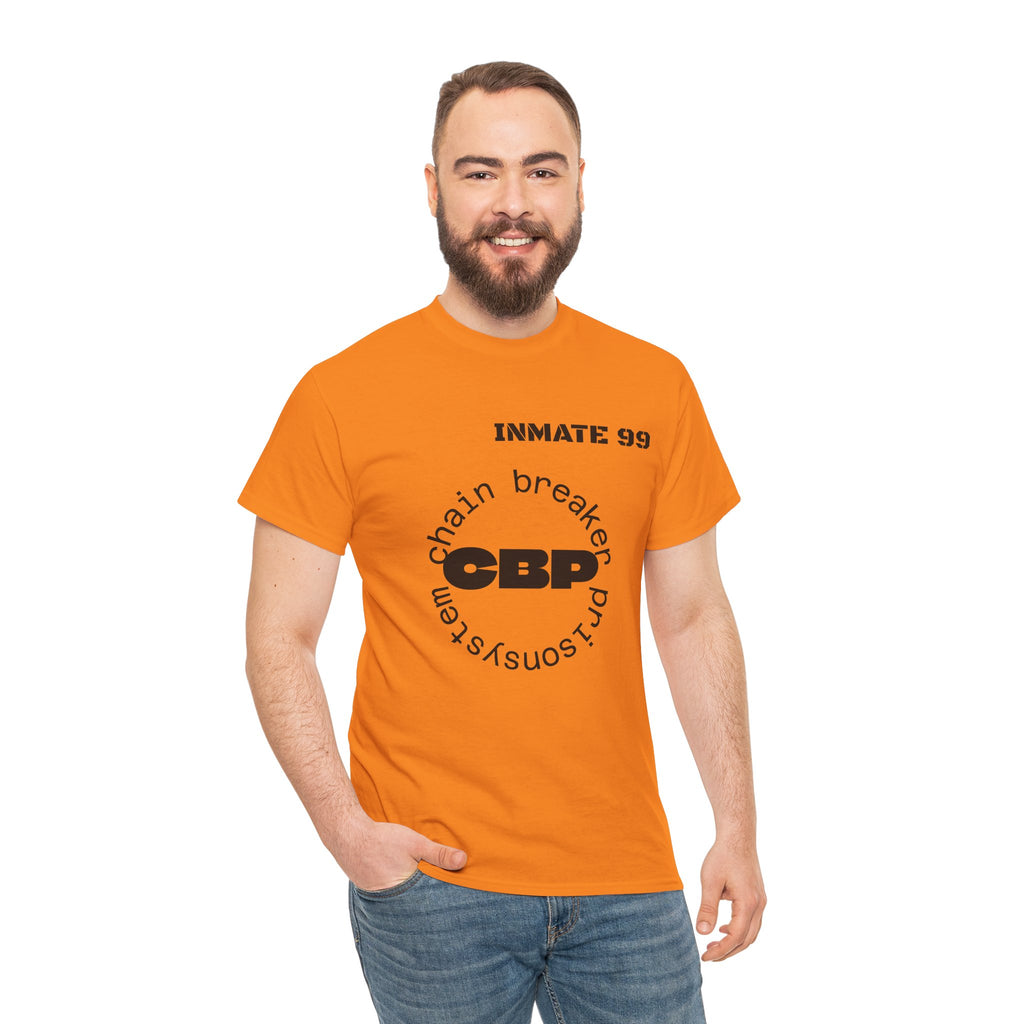 Inmate Freedom T-Shirt — 'INMATE' Back Print with John 8:36 Inspirational Tee