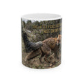 Ceramic Mug – "The Little Foxes Destroy Not On My Watch" Rustic Wildlife Coffee Cup