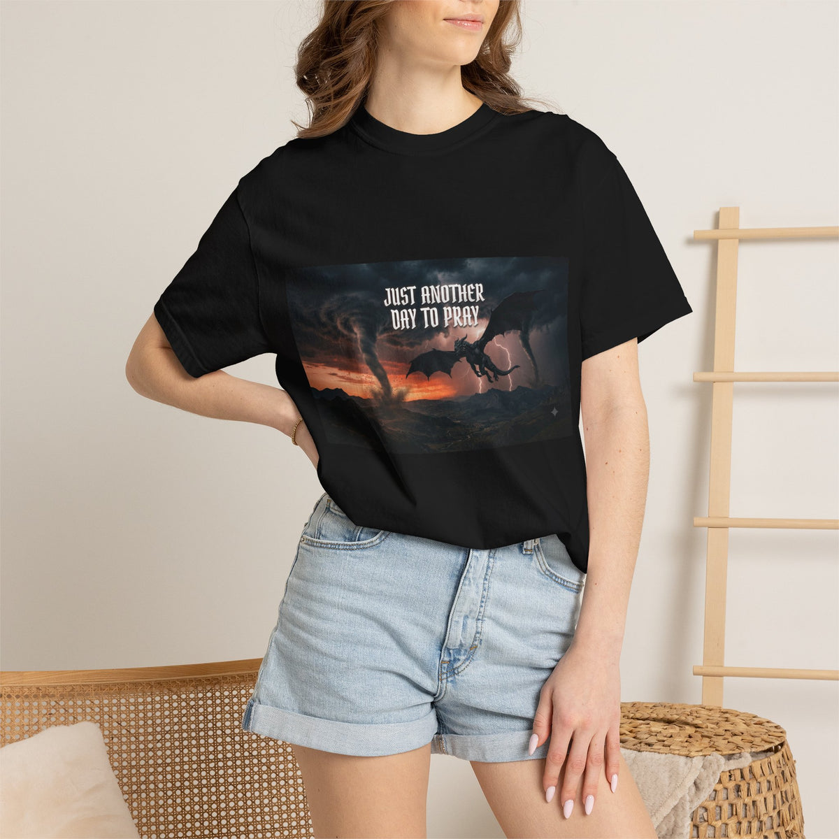 Just Another Day to Pray T-Shirt — Inspirational Prayer Graphic Tee