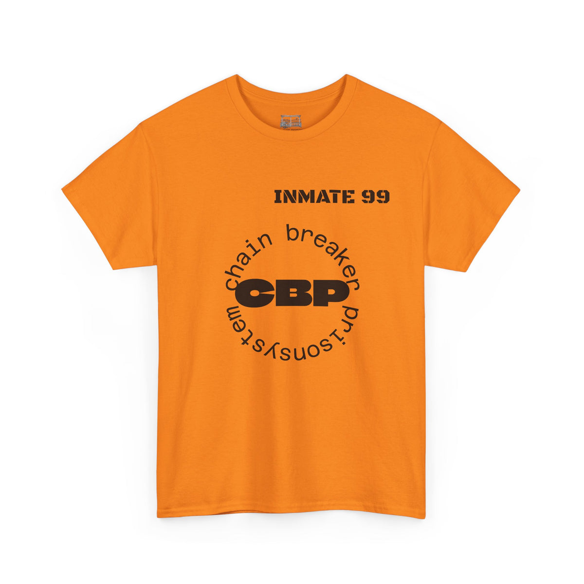 Inmate Freedom T-Shirt — 'INMATE' Back Print with John 8:36 Inspirational Tee